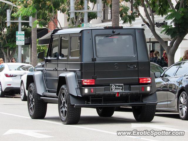 Mercedes 4x4 Squared spotted in Beverly Hills, California
