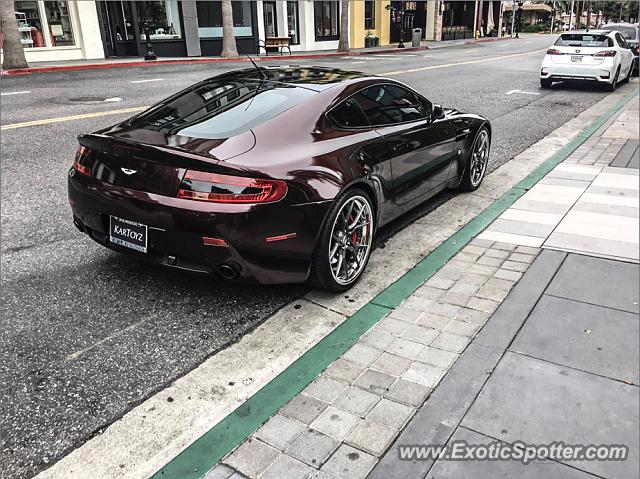 Aston Martin Vantage spotted in San Jose, California