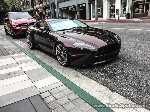 Aston Martin Vantage spotted in San Jose, California