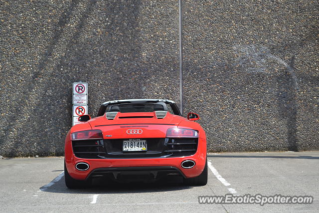 Audi R8 spotted in Portland, Oregon