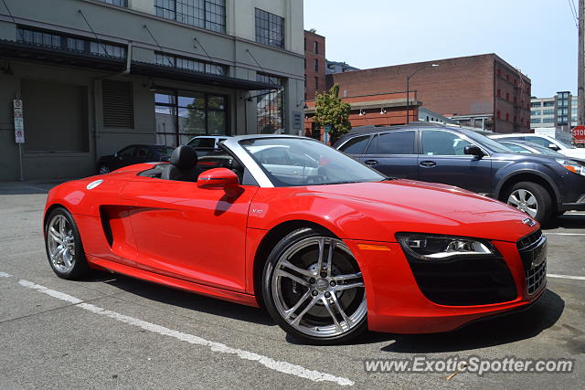 Audi R8 spotted in Portland, Oregon