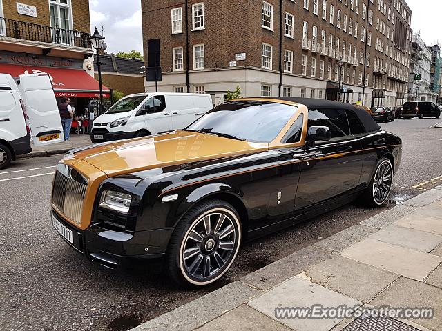 Rolls-Royce Phantom spotted in London, United Kingdom