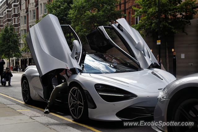 Mclaren 720S spotted in London, United Kingdom