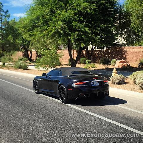 Aston Martin DBS spotted in Henderson, Nevada