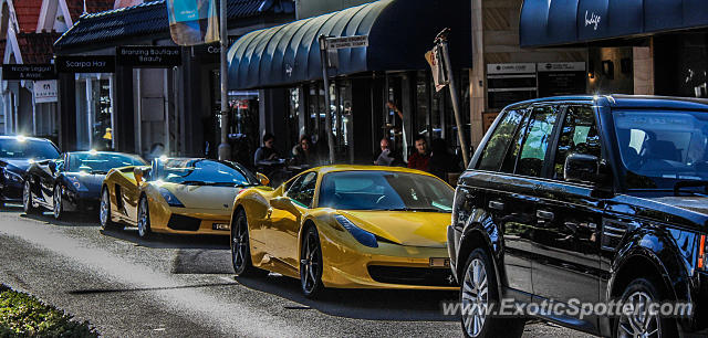 Ferrari 458 Italia spotted in Sydney, Australia