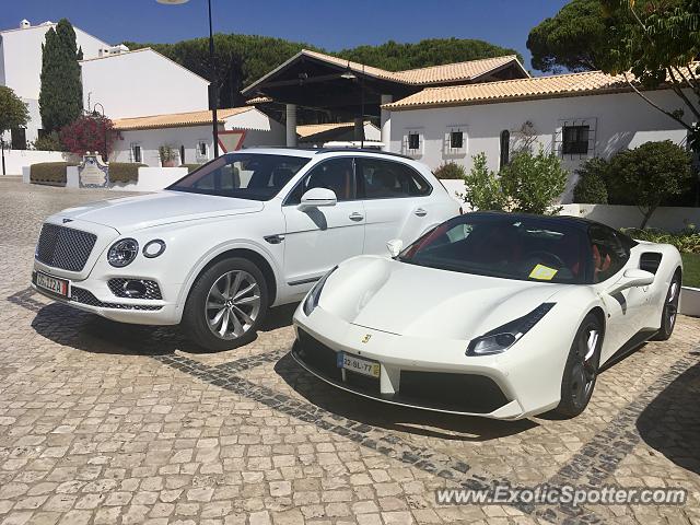 Ferrari 488 GTB spotted in Albufeira, Portugal