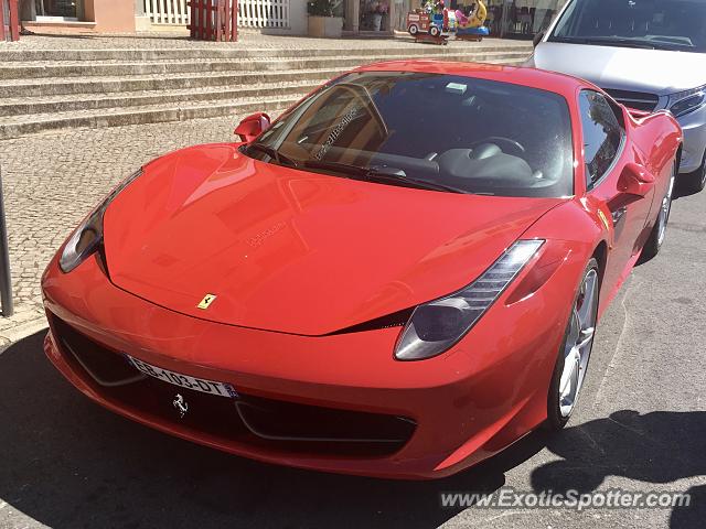 Ferrari 458 Italia spotted in Vilamoura, Portugal