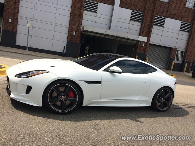 Jaguar F-Type spotted in Birmingham, Michigan