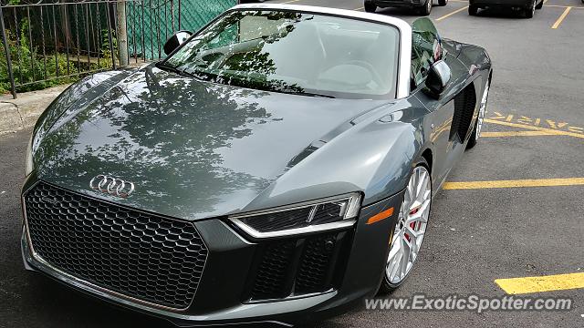 Audi R8 spotted in Needham, Massachusetts