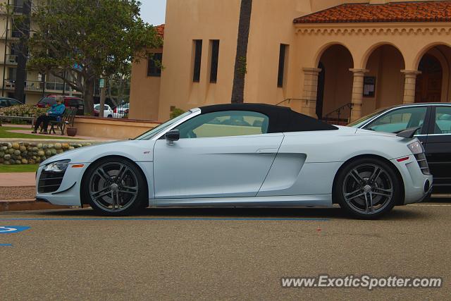 Audi R8 spotted in La Jolla, California