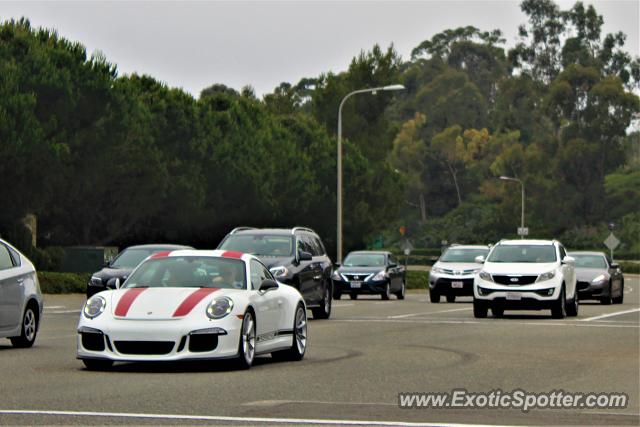 Porsche 911R spotted in Newport Beach, California