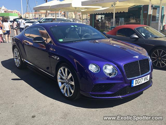 Bentley Continental spotted in Vilamoura, Portugal