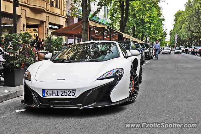 Mclaren 650S spotted in Düsseldorf, Germany