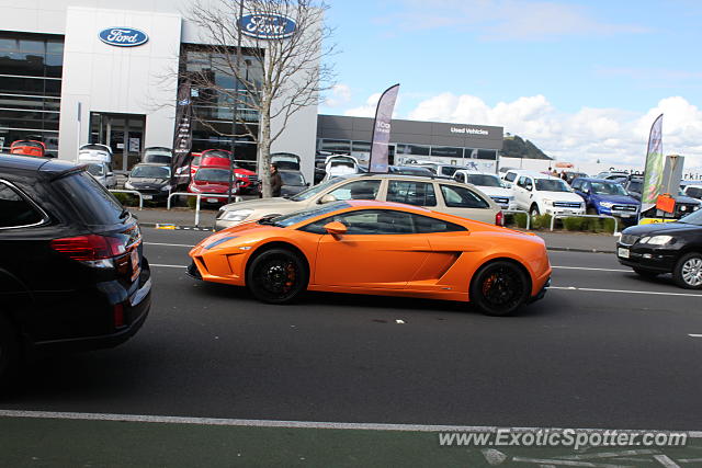 Lamborghini Gallardo spotted in Auckland, New Zealand