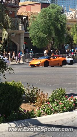 Lamborghini Huracan spotted in Las Vegas, Nevada