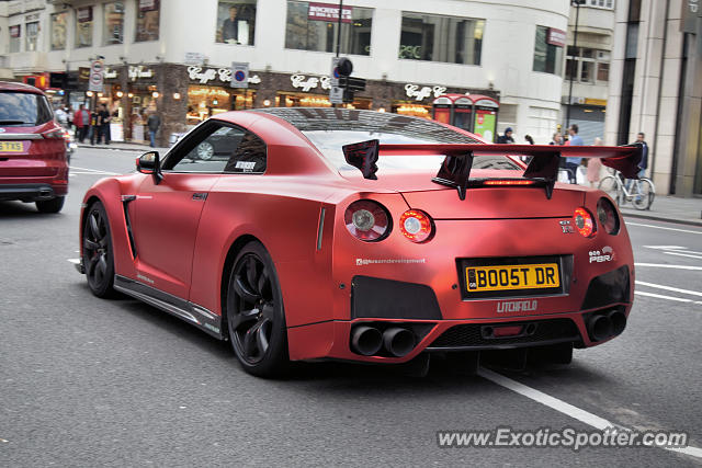 Nissan GT-R spotted in London, United Kingdom