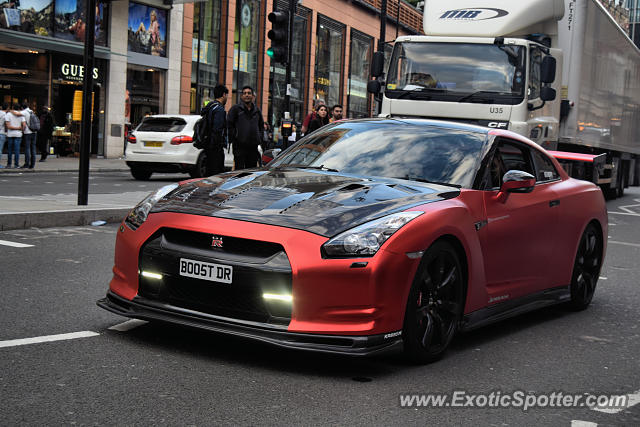 Nissan GT-R spotted in London, United Kingdom