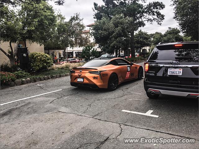 Lexus LC 500 spotted in Carmel, California
