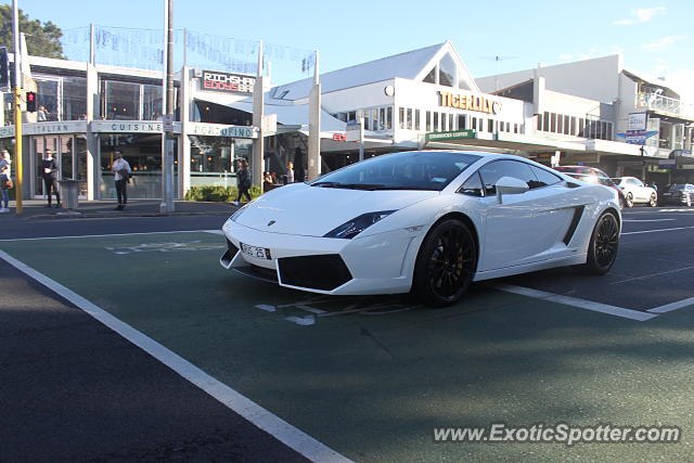 Lamborghini Gallardo spotted in Auckland, New Zealand