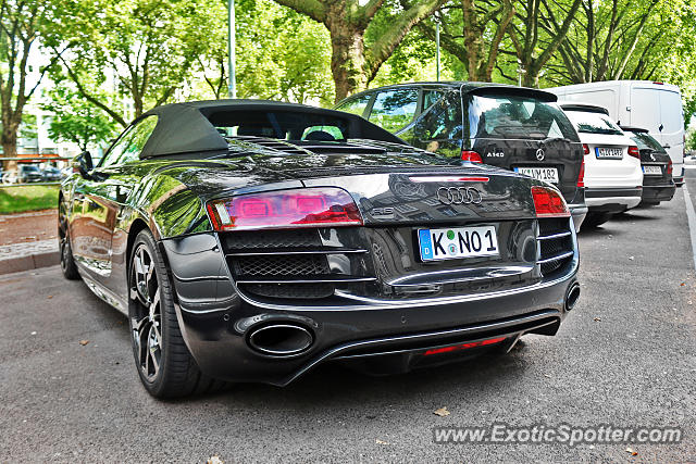 Audi R8 spotted in Düsseldorf, Germany