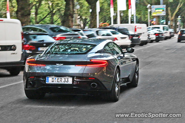 Aston Martin DB11 spotted in Düsseldorf, Germany