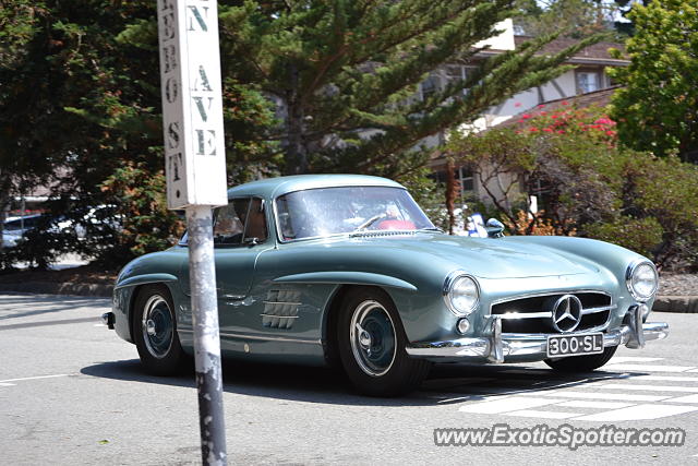 Mercedes 300SL spotted in Carmel, California