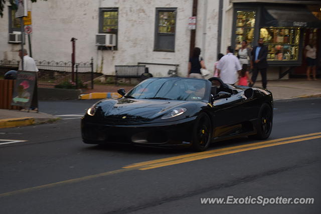 Ferrari F430 spotted in New Hope, Pennsylvania