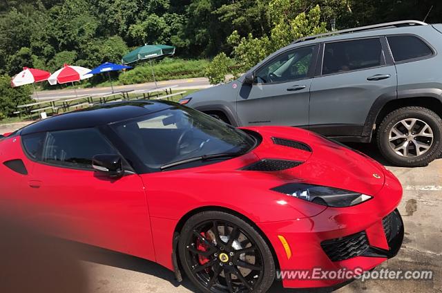 Lotus Evora spotted in Front Royal, Virginia