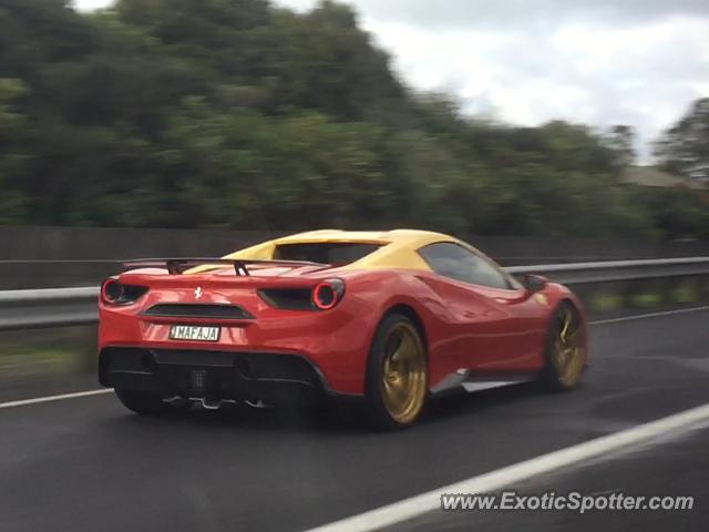 Ferrari 488 GTB spotted in Auckland, New Zealand