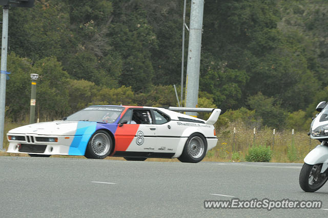 BMW M1 spotted in Carmel Valley, California