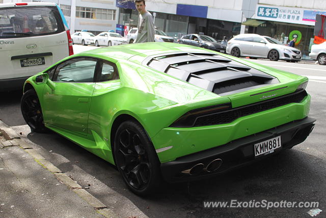 Lamborghini Huracan spotted in Auckland, New Zealand