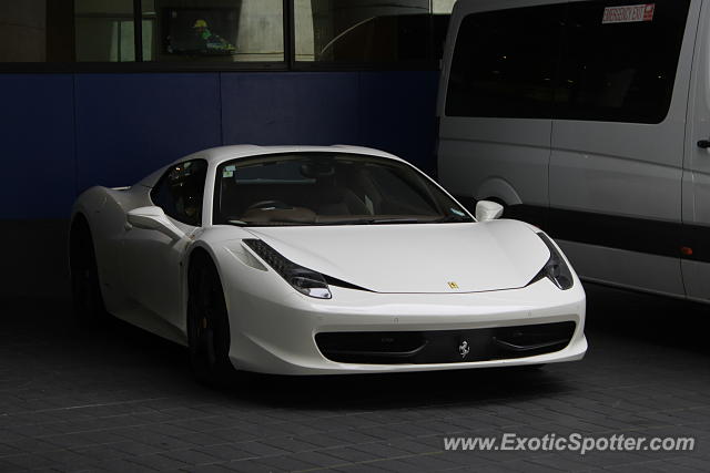 Ferrari 458 Italia spotted in Auckland, New Zealand