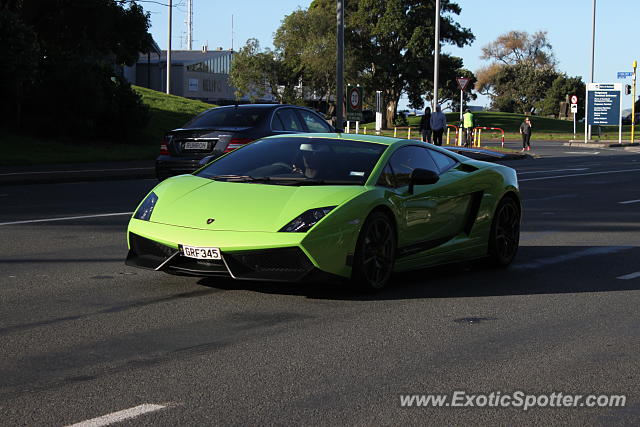 Lamborghini Gallardo spotted in Auckland, New Zealand