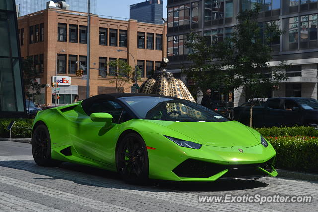 Lamborghini Huracan spotted in Manhattan, New York