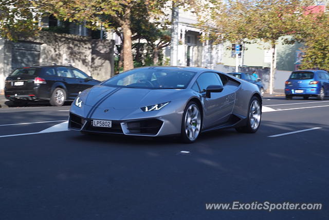 Lamborghini Huracan spotted in Auckland, New Zealand