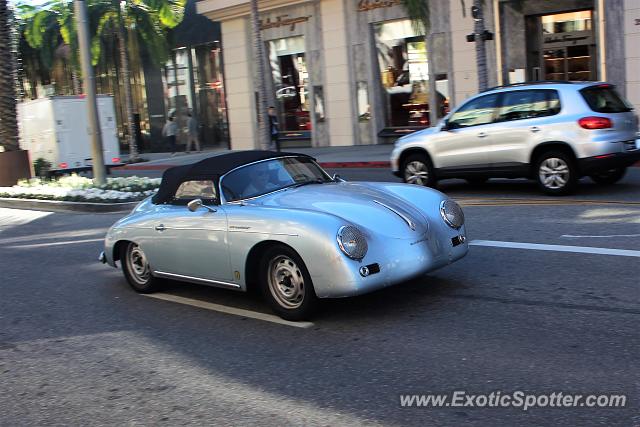 Porsche 356 spotted in Beverly Hills, California