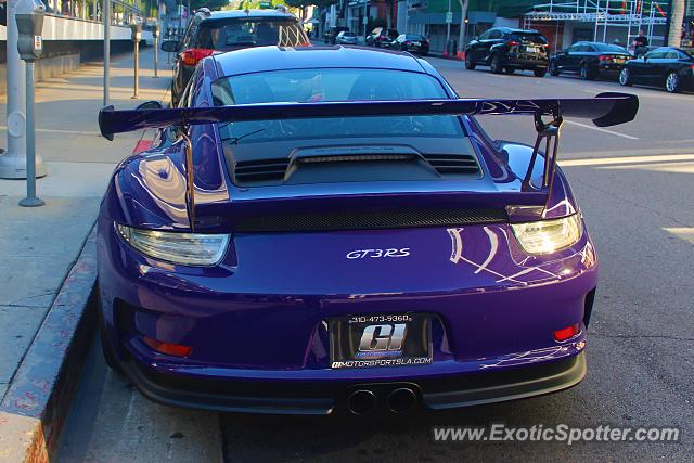 Porsche 911 GT3 spotted in Beverly Hills, California