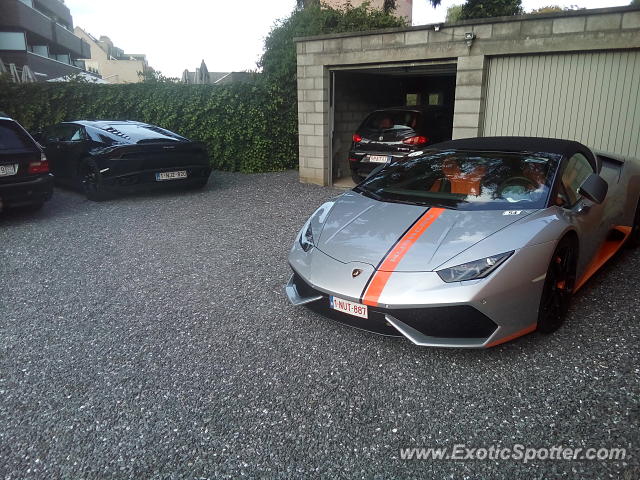 Lamborghini Huracan spotted in Geel, Belgium