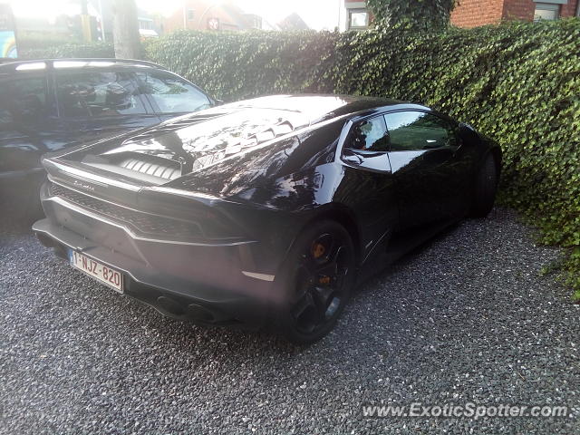 Lamborghini Huracan spotted in Geel, Belgium