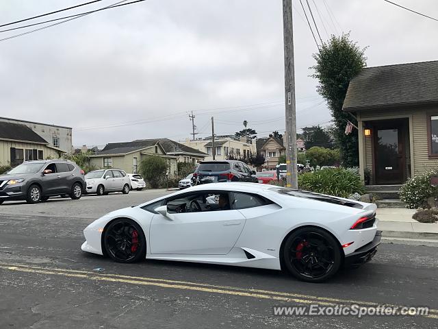 Lamborghini Huracan spotted in Monterey, California