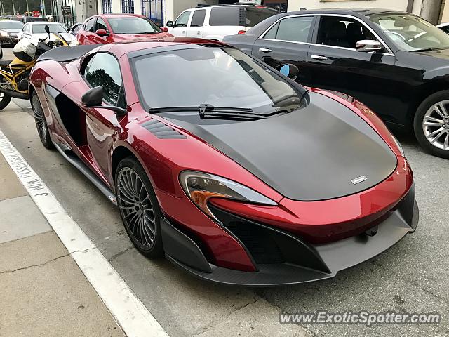 Mclaren 675LT spotted in Monterey, California