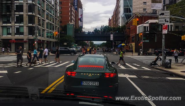 Porsche 911 spotted in Manhattan, New York