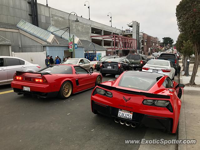 Acura NSX spotted in Monterey, California