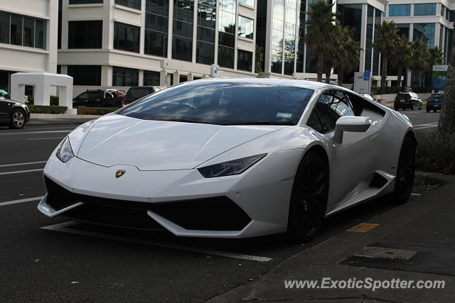 Lamborghini Huracan spotted in Auckland, New Zealand