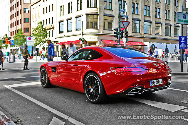 Mercedes AMG GT spotted in Düsseldorf, Germany