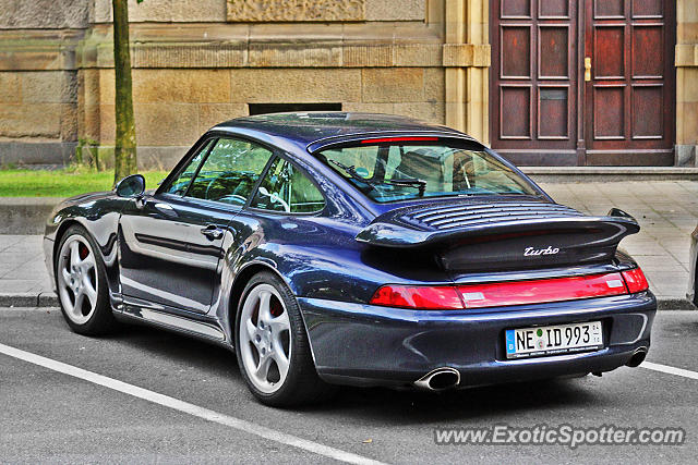 Porsche 911 Turbo spotted in Düsseldorf, Germany