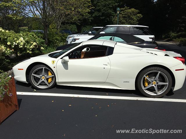 Ferrari 458 Italia spotted in Somewhere in, Pennsylvania