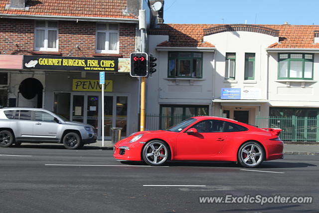 Porsche 911 spotted in Auckland, New Zealand