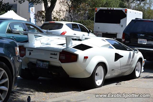 Lamborghini Countach spotted in Carmel, California