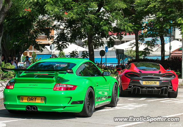 Porsche 911 GT3 spotted in Hong Kong, China